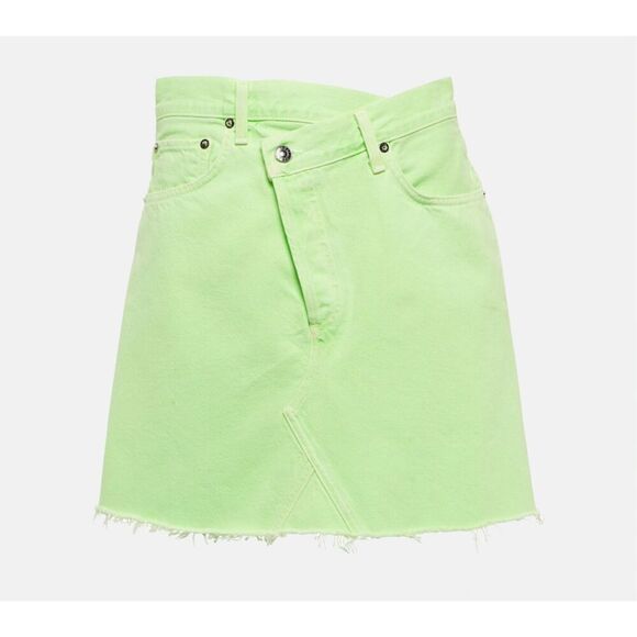 NWT Agolde Criss Cross Skirt